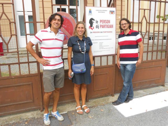 7 settembre 2013 - curatori della mostra le ragioni di una scelta nelle fotografie della resistenza davanti a le person dij partigian